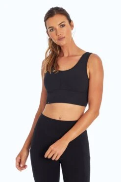 Marika Logan Rib Sports Bra -Sportswear Sales Store MLB0666A 001 0326 RT
