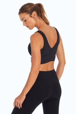 Marika Logan Rib Sports Bra -Sportswear Sales Store MLB0666A 001 0343 RT