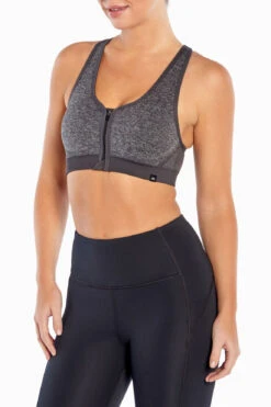 Marika Savannah Seamless Front Zip Sports Bra -Sportswear Sales Store MLB0770A 648.13516