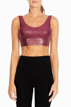 Sportswear Sales Store 31 Marika Carter Long Sports Bra - Violet Rose