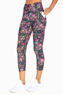 Marika Carson Side Pocket Mid Calf Capri -Sportswear Sales Store MLC1124A Q4A.80253