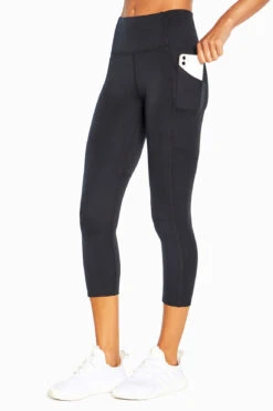 Marika Jenna Side Pocket Mid Calf Capri -Sportswear Sales Store MLC1206A 001.5645