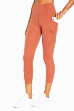 Marika Jenna Side Pocket Mid Calf Capri -Sportswear Sales Store MLC1206A 5GN.5637