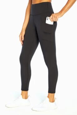 Marika Eclipse Side Pocket Tummy Control Ankle Legging