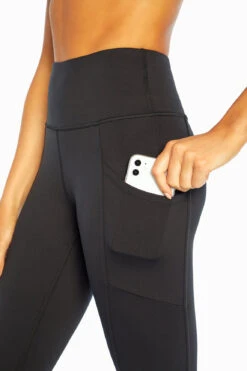 Marika Eclipse Side Pocket Tummy Control Ankle Legging -Sportswear Sales Store MLL1347A 001.34304