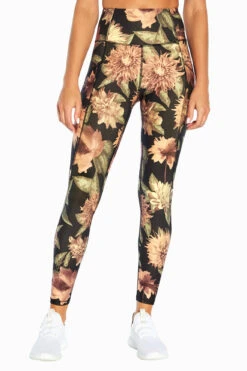 Marika Sia Side Pocket Ankle Legging -Sportswear Sales Store MLL1441A K0J.59010