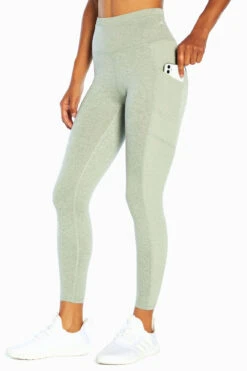Marika Hannah Side Pocket Ankle Legging -Sportswear Sales Store MLL1485A 3C2.19731