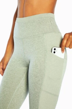 Marika Hannah Side Pocket Ankle Legging -Sportswear Sales Store MLL1485A 3C2.19736