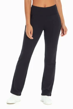 Marika Barely Flare Tummy Control Ponte Pant -Sportswear Sales Store MLP0883A 001.13538 LORES RT