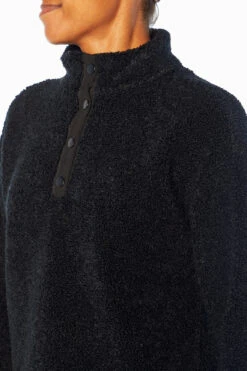 Marika Tyra Cropped Sherpa Pullover -Sportswear Sales Store MLQ0113A 001.33218