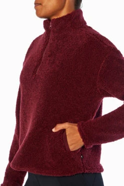 Marika Tammy Sherpa Pullover -Sportswear Sales Store MLQ0114A 60B.33207