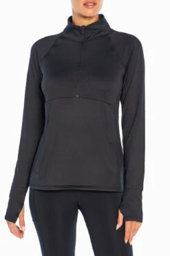 Marika Justin Cozy Zip Pullover -Sportswear Sales Store MLQ0115A00122983