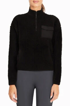 Marika Arden Sherpa Pullover -Sportswear Sales Store MLQ0144A 001
