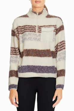 Marika Arden Sherpa Pullover -Sportswear Sales Store MLQ0144A 1QI