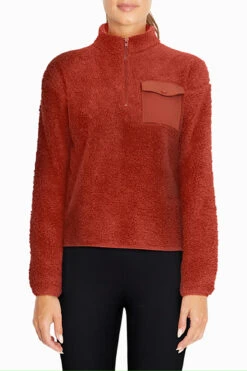 Marika Arden Sherpa Pullover -Sportswear Sales Store MLQ0144A 6N4