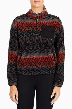 Marika Arden Sherpa Pullover -Sportswear Sales Store MLQ0144A 7FT