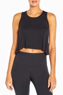 Marika Essential Cropped Tank -Sportswear Sales Store MLT2972A 001.77485