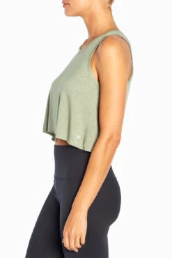 Marika Essential Cropped Tank -Sportswear Sales Store MLT2972A T32.77497