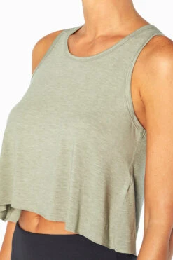 Marika Essential Cropped Tank -Sportswear Sales Store MLT2972A T32.77501