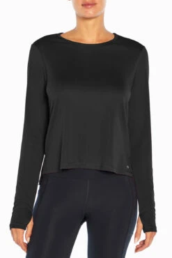 Marika Anya Long Sleeve Tee -Sportswear Sales Store MLT4092A 001.30752