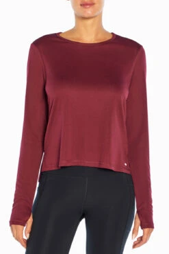 Marika Anya Long Sleeve Tee -Sportswear Sales Store MLT4092A 60B.30752