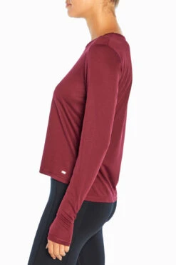 Marika Anya Long Sleeve Tee -Sportswear Sales Store MLT4092A 60B.30755