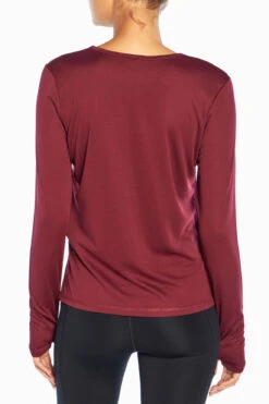 Marika Anya Long Sleeve Tee -Sportswear Sales Store MLT4092A 60B.30757