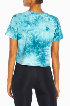 Marika Tie Dye Boxy Crop Short Sleeve Tee -Sportswear Sales Store MLT4153A 3WY.7094