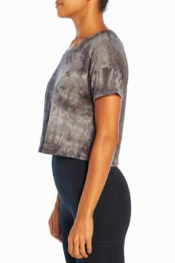 Marika Tie Dye Boxy Crop Short Sleeve Tee -Sportswear Sales Store MLT4153A YX0.7101