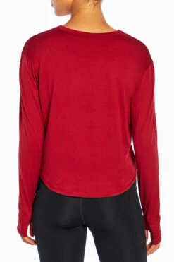 Marika Essential Long Sleeve Tee -Sportswear Sales Store MLT4279A 23Q.44245