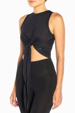 Marika Tiffany Cropped Tie Tank -Sportswear Sales Store MLT4731A 001.4160