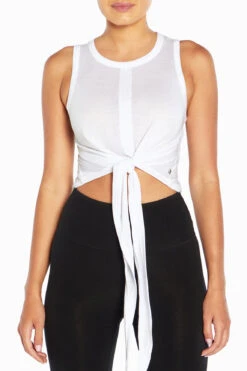 Marika Tiffany Cropped Tie Tank -Sportswear Sales Store MLT4731A 010.4174